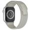 ColorPop Apple Watch 42/44/45/46/49 mm Armband Nylon Trail Loop Ljus Grå