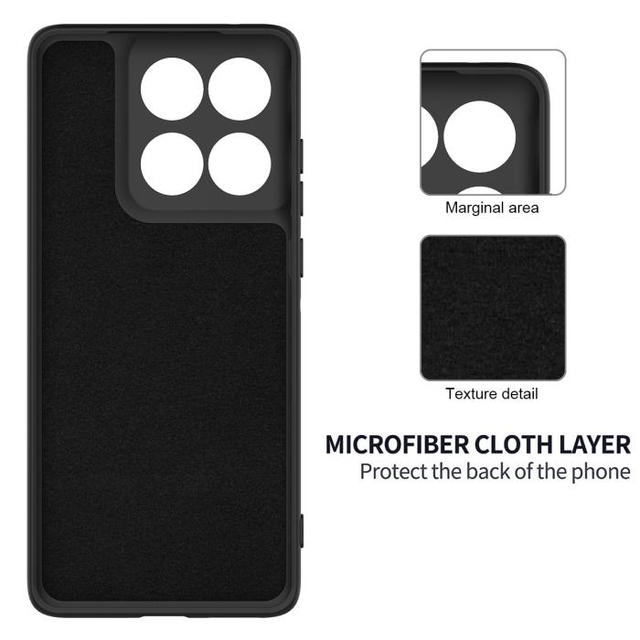 Bild 6,  Motorola Edge 70 Skal Liquid Silikon Svart