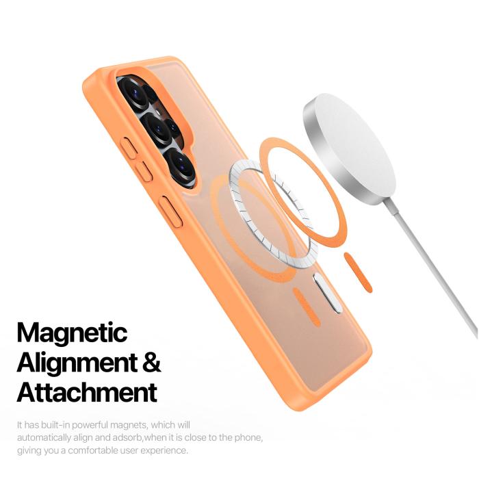 Bild 6, DUX DUCIS DUX DUCIS Galaxy S26 Ultra Skal MagSafe Yind Series Orange