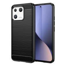  Xiaomi 13 5G Skal Borstad St&aring;l Textur Svart
