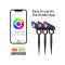 Hombli Hombli Smart Utomhus Spotlight 3-pack RGB CCT Svart