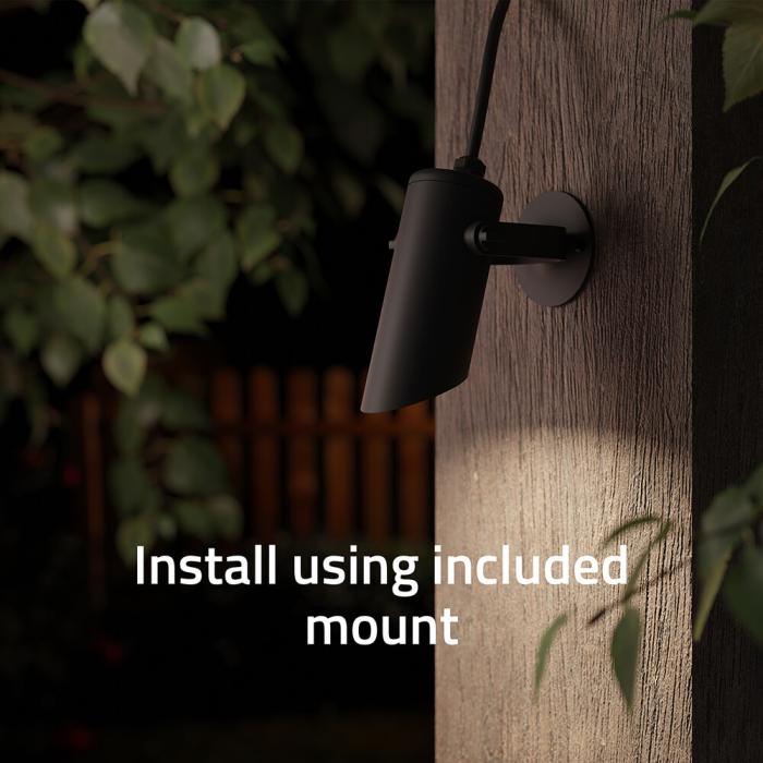 Bild 10, Hombli Hombli Smart Utomhus Spotlight 3-pack RGB CCT Svart