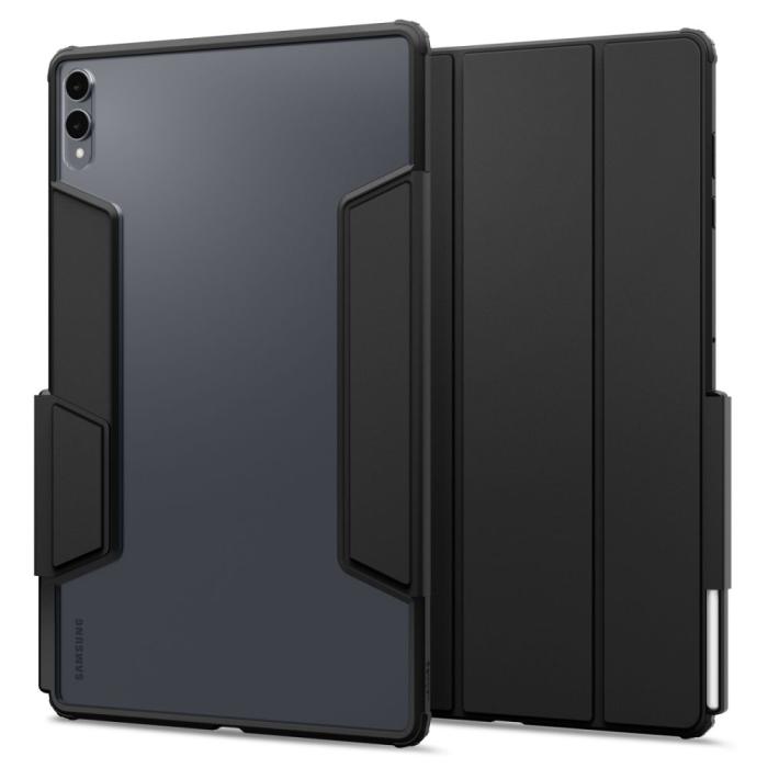 Bild 2, Spigen Spigen Samsung Galaxy Tab S12 Ultra/S11 Ultra Fodral Ultra Hybrid Pro Svart