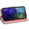  Samsung Galaxy S23 Ultra Fodral Läder Rosa