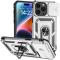  iPhone 15 Pro Skal CamShield Armor Ring Silver