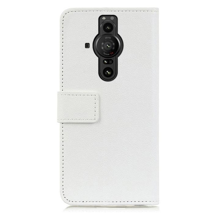 Bild 3,  Sony Xperia Pro-I Fodral Läder Vit