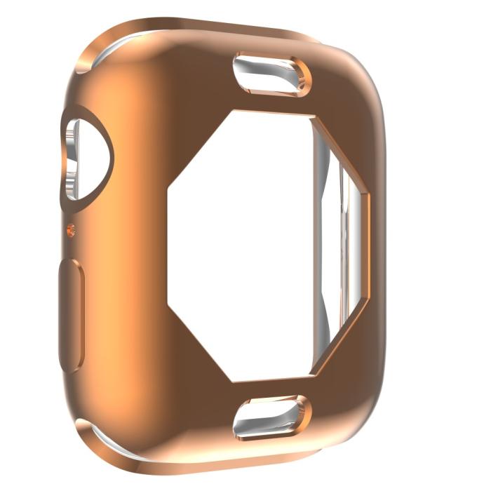 Bild 4,  Apple Watch 7/8 45mm Skal TPU Electroplate Roséguld