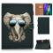  iPad Air 2026-2020 / Pro 11 Fodral Case Stand Elefant