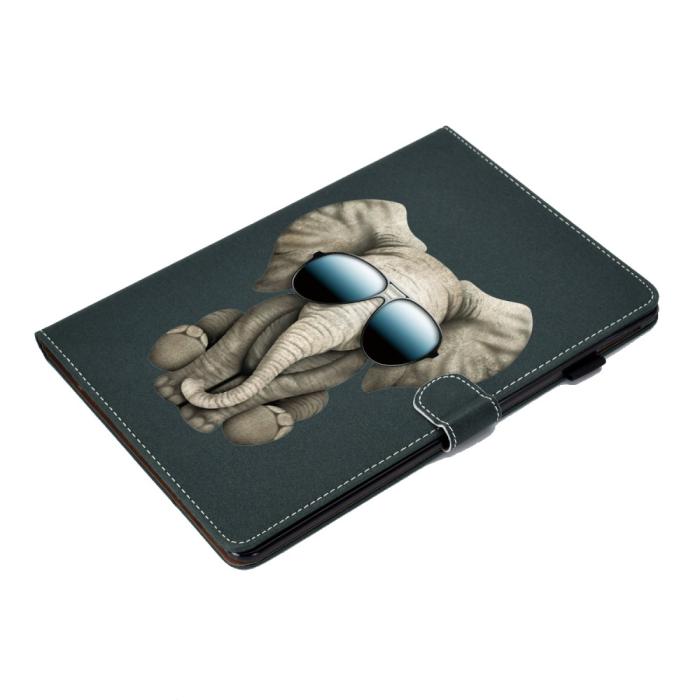 Bild 5,  iPad Air 2026-2020 / Pro 11 Fodral Case Stand Elefant