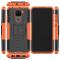  Xiaomi Redmi Note 9 - Ultimata Stöttåliga Skalet med Stöd - Orange