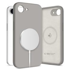 Tech-Protect Tech-Protect iPhone 17e/16e Skal MagSafe Silicone Stone Grey