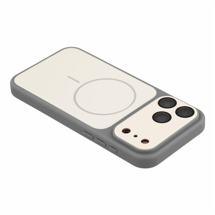 Bild 5,  iPhone 18 Pro / 17 Pro Skal MagSafe Med Linsskydd Grå