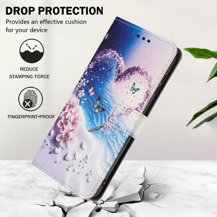 Bild 5,  Samsung Galaxy A27 5G Fodral Läder Hjärta/Fjärilar