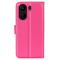  Xiaomi Redmi 13C 4G Fodral Litchi Läder Rosa