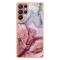  Samsung Galaxy S23 Ultra Skal Marmor TPU Roséguld