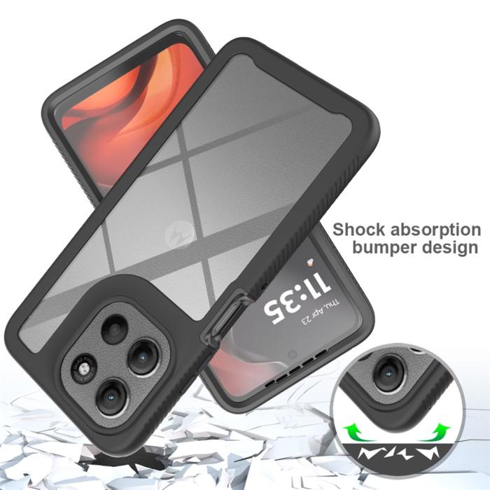 Bild 6,  Motorola Moto G86 5G Skal 360 Hybrid Svart