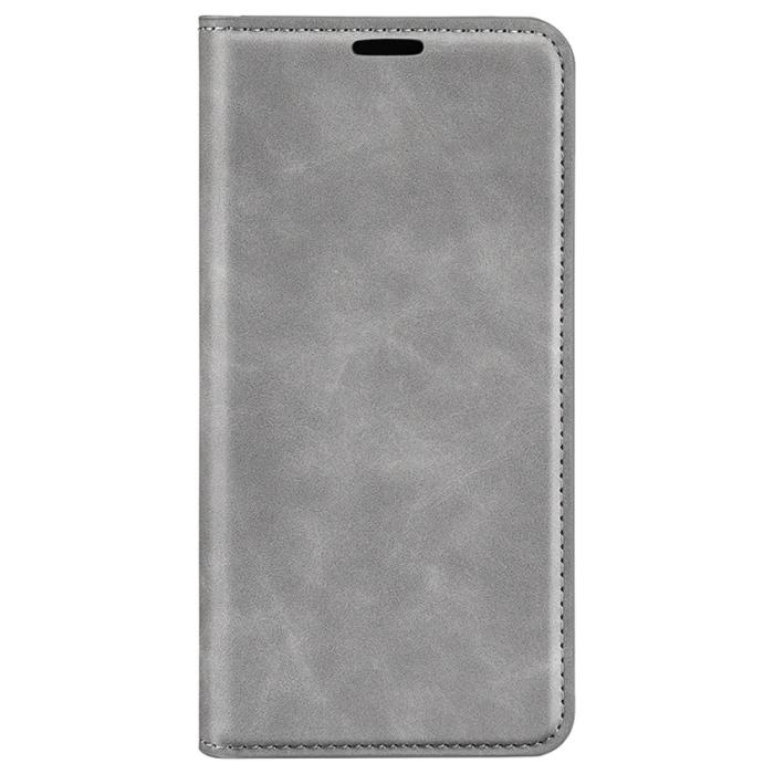 Bild 5,  Samsung Galaxy A35 5G Fodral Flip Skin Touch Grå