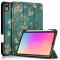  iPad Mini 2024/2021 Fodral Tri-Fold Pennhållare Peach Blossom
