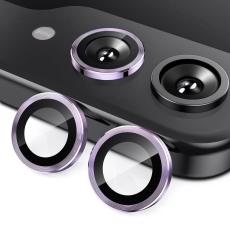 ENKAY ENKAY Galaxy Z Flip 6 Linsskydd H&auml;rdat Glas Lila