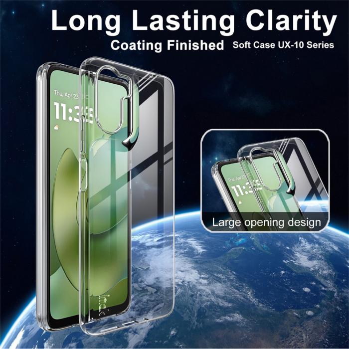 Bild 2, IMAK IMAK Motorola Moto G06 / G06 Power Skal Soft TPU Transparent