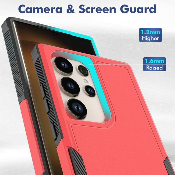 Bild 2,  Samsung Galaxy S24 Ultra Skal Xtreme Shockproof Röd