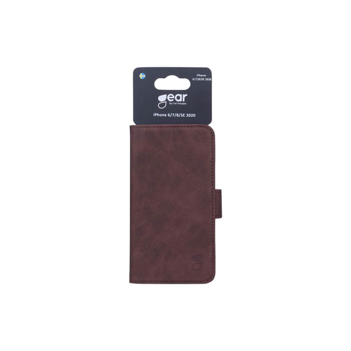Bild 2, Gear GEAR iPhone 6/7/8/SE Fodral Nubuck Läder Brun
