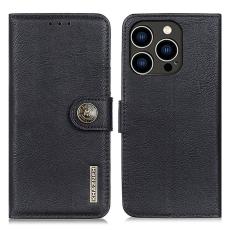 KHAZNEH KHAZNEH iPhone 16 Pro Max Fodral L&auml;der Svart