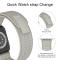 ColorPop Apple Watch 42/44/45/46/49 mm Armband Nylon Trail Loop Ljus Grå