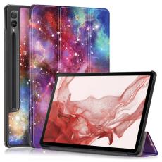  Samsung Galaxy Tab S9 Plus Fodral L&auml;der Cosmic Space