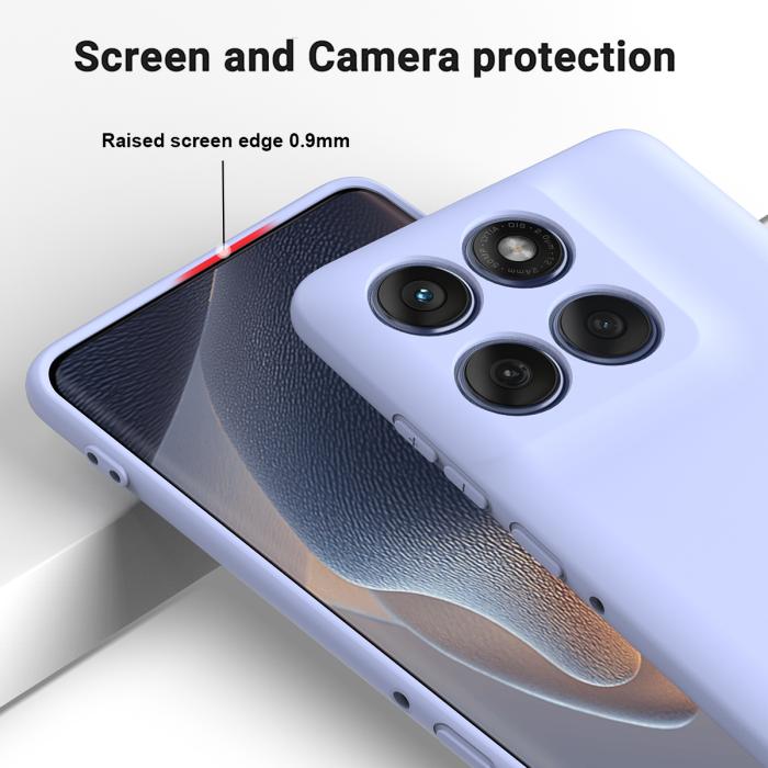 Bild 4,  Motorola Edge 70 Skal Liquid Silikon Lila
