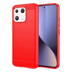  Xiaomi 13 5G Skal Borstad St&aring;l Textur R&ouml;d
