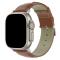 ColorPop Äkta Läder Armband Apple Watch 42/41/40/38 mm Brun