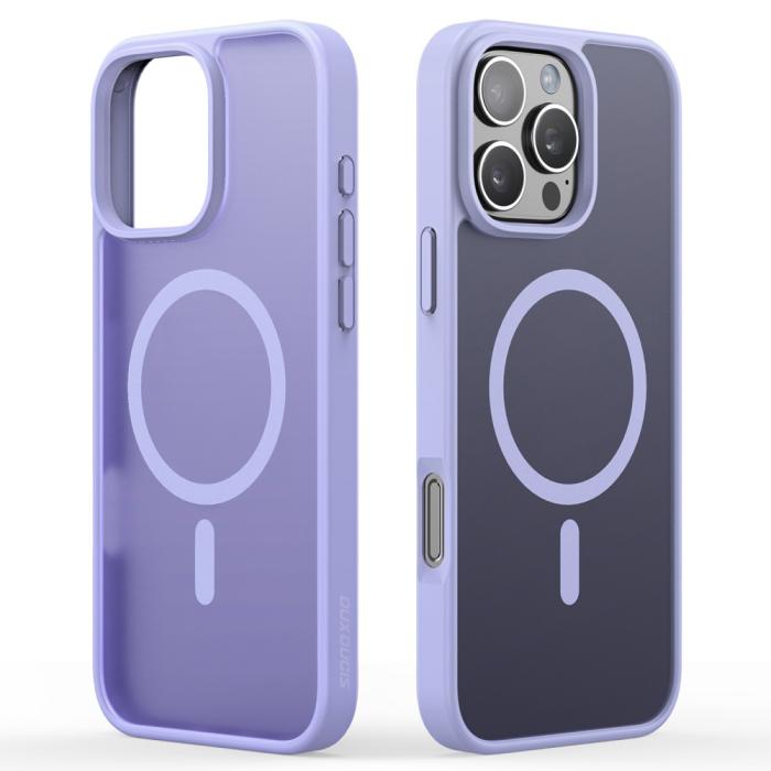Bild 2, DUX DUCIS DUX DUCIS iPhone 16 Pro Max Skal MagSafe Yind Series Matt Lila