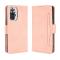  Xiaomi Redmi Note 10 Pro - Fodral Med Avtagbart Kortfodral - Ljus Rosa