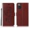 Xiaomi Redmi Note 10 Pro - Owl Dream Catcher Läder Fodral - Brun
