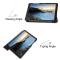  Samsung Galaxy Tab A 8.0 - Tri-Fold Fodral - Röd