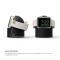  Apple Watch Silikon Stativ Svart