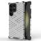  Galaxy S24 Ultra Skal Honeycomb Shockproof Hybrid Grå