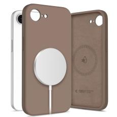 Tech-Protect Tech-Protect iPhone 17e/16e Skal MagSafe Silicone Chocolate Brown