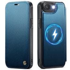 CASEME CASEME iPhone 16e/17e Skal RFID Pl&aring;nbok Bl&aring;