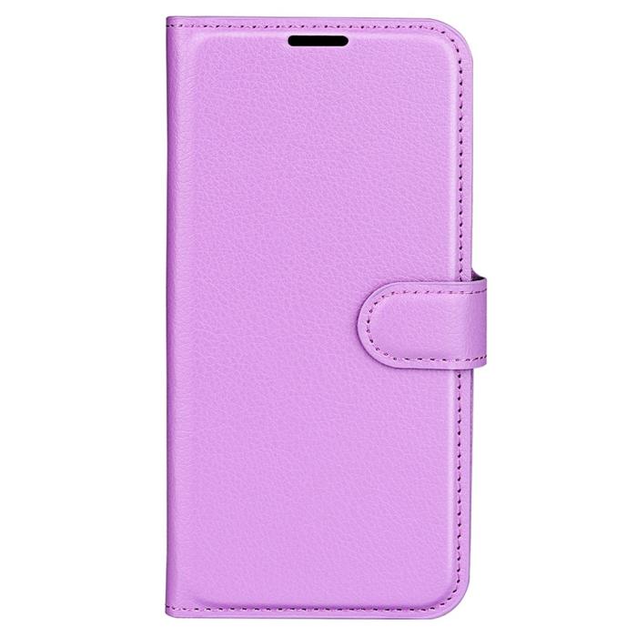 Bild 5,  Xiaomi Redmi 13C 4G Fodral Litchi Läder Lila
