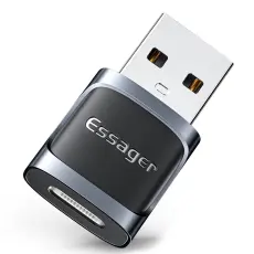 ESSAGER ESSAGER USB-C Hona till USB-A 3.0 Adapter, 5Gbps Bl&aring;