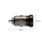 Tech-Protect Tech-Protect 30W PD QC Billaddare USB-C / USB-A Svart
