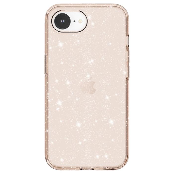 Bild 3,  iPhone 17e / 16e Skal Glitter Shockproof Guld