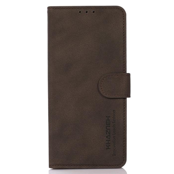 Bild 2, KHAZNEH KHAZNEH Motorola Moto G31 / G41 Fodral Retro Läder Brun