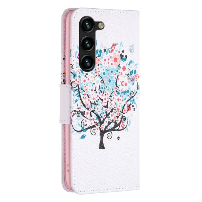 Bild 5,  Galaxy S25 Plus / S24 Plus Fodral Med Tryck Blommigt Träd