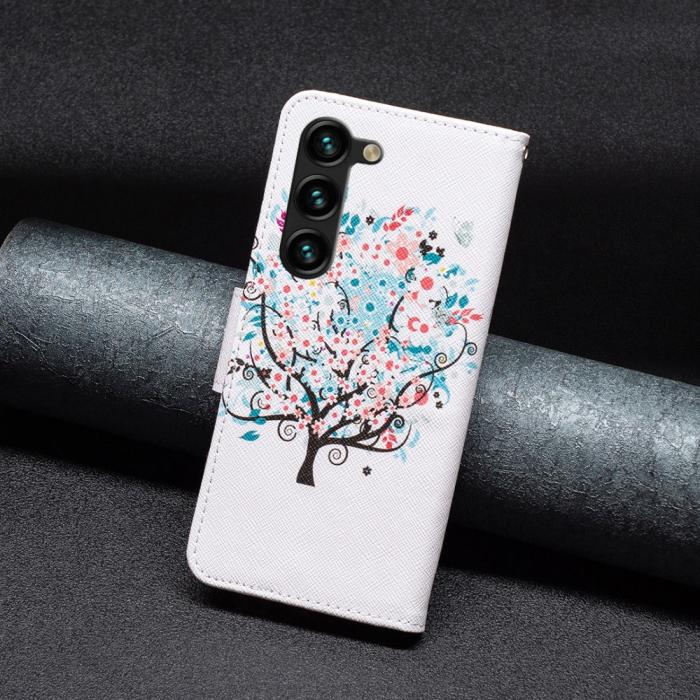 Bild 6,  Galaxy S25 Plus / S24 Plus Fodral Med Tryck Blommigt Träd