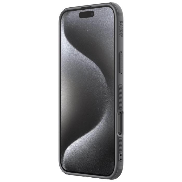 Bild 5, NILLKIN NILLKIN iPhone 16 Pro Max Skal Frosted Shield Pro Grå