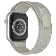 ColorPop Apple Watch 38/40/41/42 mm Armband Nylon Trail Loop Ljus Gr&aring;