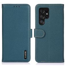 KHAZNEH KHAZNEH Samsung Galaxy S26 Ultra Fodral &Auml;kta L&auml;der Gr&ouml;n
